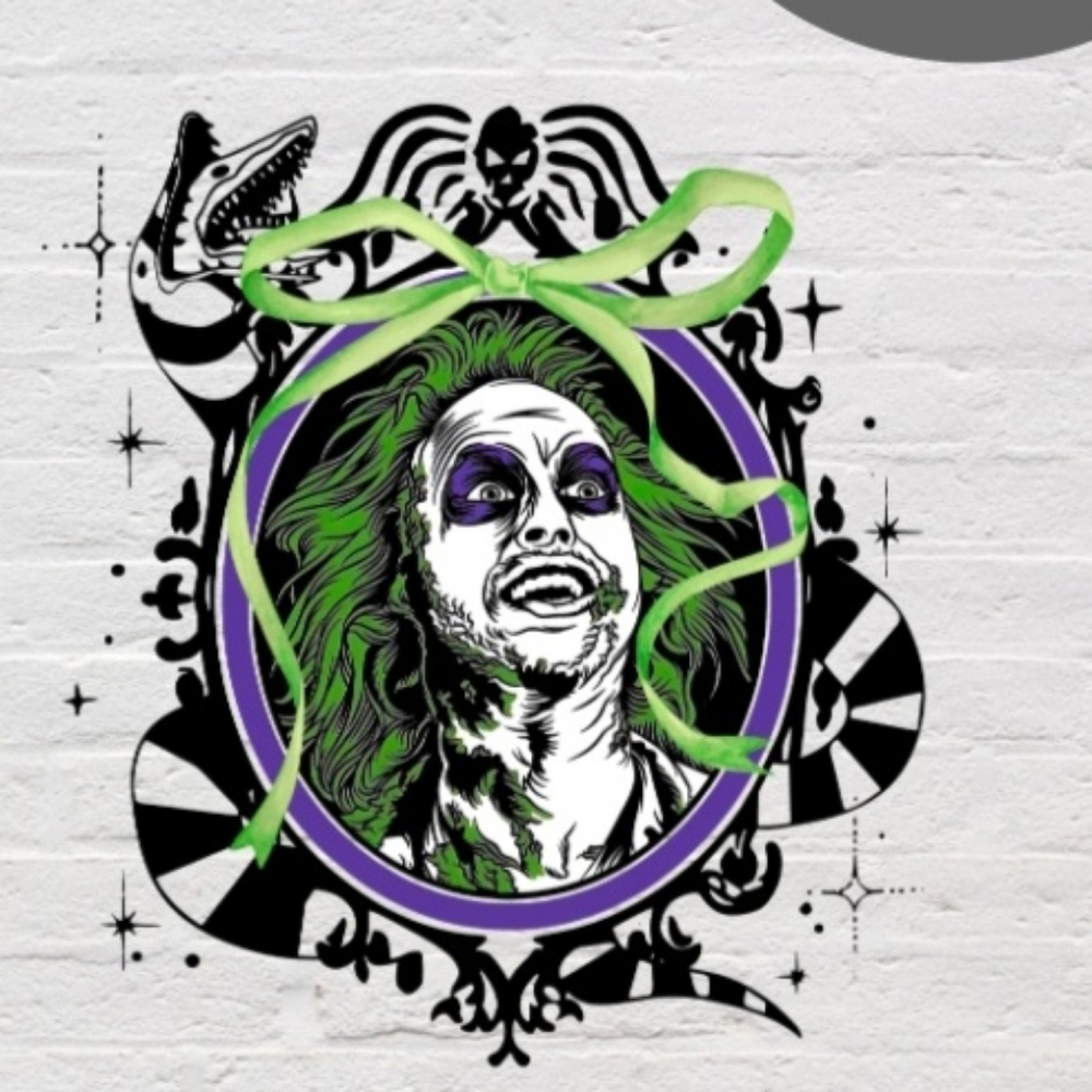 Custom Beetlejuice Glass Tumbler - Picture 4 of 4